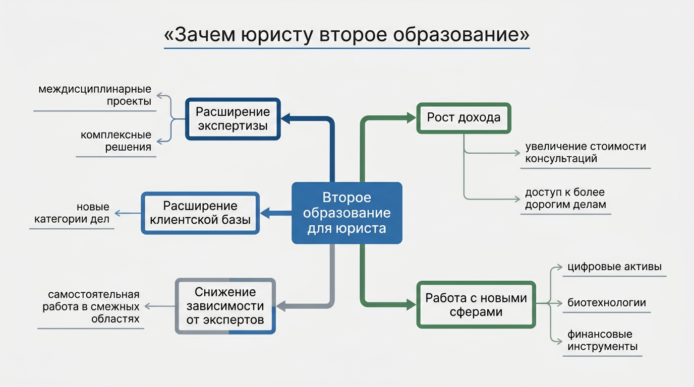 Зачем юристу вторая специальность